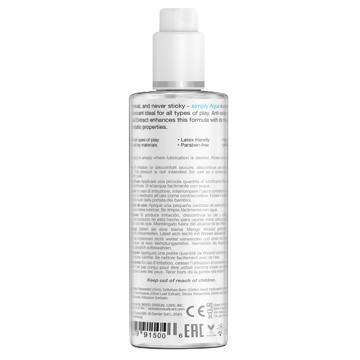 Liukuvoide Wicked Sensual Care 120 ml